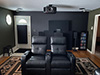 ht design clark straight row of 2 media room seats