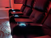 ht design clark row of 4 tray tables & led cupholders