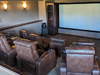 HT Design Clark home theater seating customer installation 44
