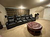 HT Design Clark home theater seating customer installation 8
