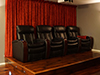 ht design devonshire row of 4 home theater seats
