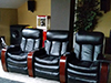 ht design devonshire row of 3 home theater seats