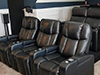 ht design hamilton straight row of 3 & southampton row of 2 loveseat