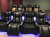 ht design hamilton rows of 4 led cupholders & baselighting