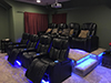 ht design hamilton rows of 4 led cupholders & baselighting