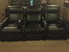 ht design paget home theater seating row of 3 with tray tables