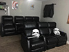 ht design paget row of 3 right facing loveseat & left straight arm recliner