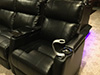ht design paget seats with tray table and wine holder accessory