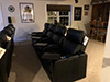 ht design pembroke straight rows of 4 w/tray tables