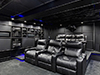ht design pembroke straight row of 3 home theater seating