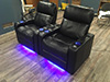 ht design pembroke 2-arm recliners led cupholders & baselighting