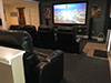 ht design pembroke straight rows of 4 media room seats