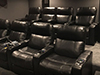 ht design pembroke straight row of 4 and row of 4 middle loveseat with portable armrest accessory