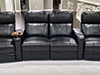 ht design southampton home theater seats curved row of 4 middle loveseat