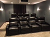 ht design southampton home theater furniture seating rows of 4