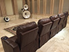 ht design southampton brown straight row of 5