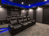 HT Design Sheffield home theater seating customer installation