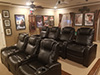 HT Design Sheffield home theater seating customer installation