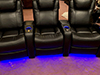 ht design sheffield home theater seats led cupholders and baselighting
