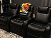 ht design sheffield straight row of 3 media room seats