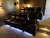 HT Design Sheridan home theater seating customer installation