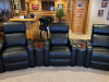 ht design sheridan home theater seating curved row of 3