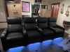ht design sheridan row of 4 lighted cupholders & baselighting