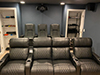 HT Design Sheridan home theater seating customer installation