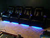 ht design somerset row of 4 led cupholders & baselighting