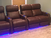 HT Design Warwick brown theater seating