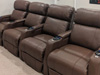 HT Design Warwick brown row of 4