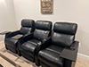 HT Design Warwick row of 3 with tray tables