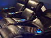 HT Design Warwick home theater reclining seats row of 4