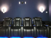 ht design waveland row of 4 home theater seats led cupholders and baselighting