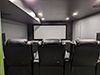 ht design waveland home theater seats two rows of 3