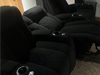ht design waveland row of 3 home theater reclining seats