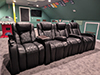 ht design waveland row of 4 loveseat w/tray table optional portable armrest & tablet holder accessories