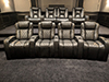 ht design waveland curved row of 4 modified home theater recliners and row of 4 middle loveseat in home theater