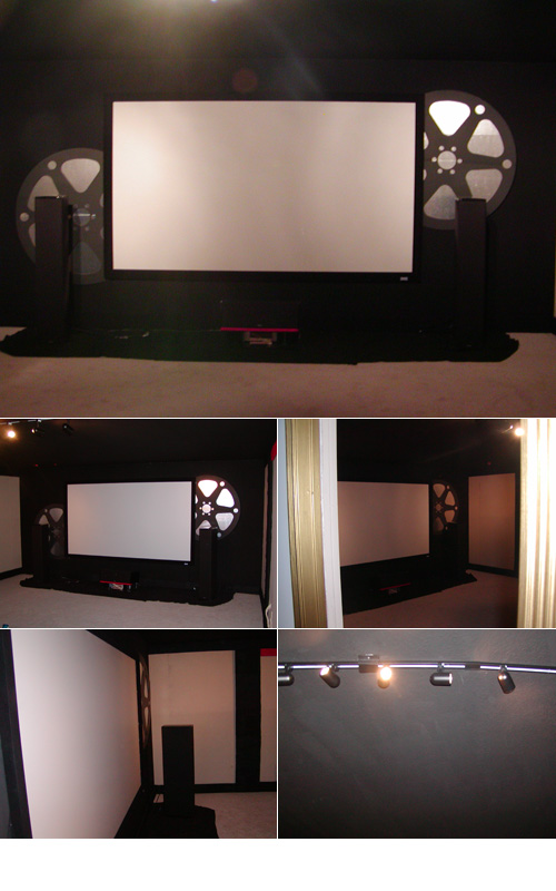 abandoned home theater picture