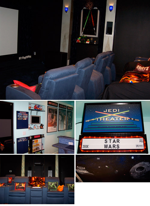 Star Wars Jedi home theater picture