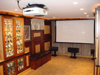 amber room home theater