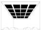 Coffered ceiling layout diagram