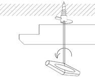 Drywall anchor and mounting anchor diagram