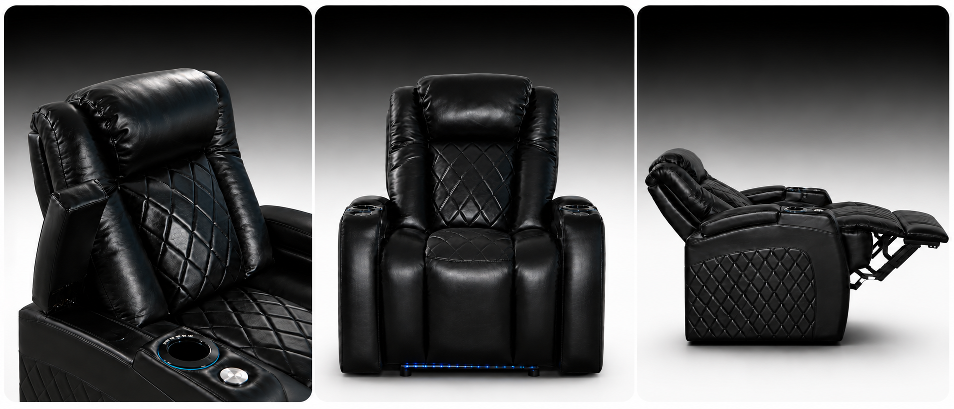 HT Design Waveland power headrest power lumbar and power recline