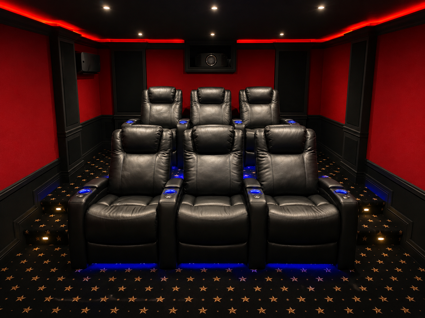 HT Design Sheffield home theater seating dimensions