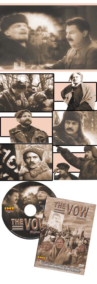 The Vow (Klyatva) (1946, Directed by M. Chiaurelli starring M. Gelovani) DVD