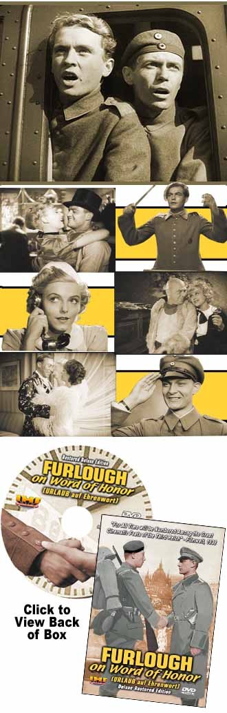 Furlough on Word of Honor (Urlaub Auf Ehrenwort) (Karl Ritter) DVD Furlough on Word of Honor (Urlaub Auf Ehrenwort) (Karl Ritter) DVD