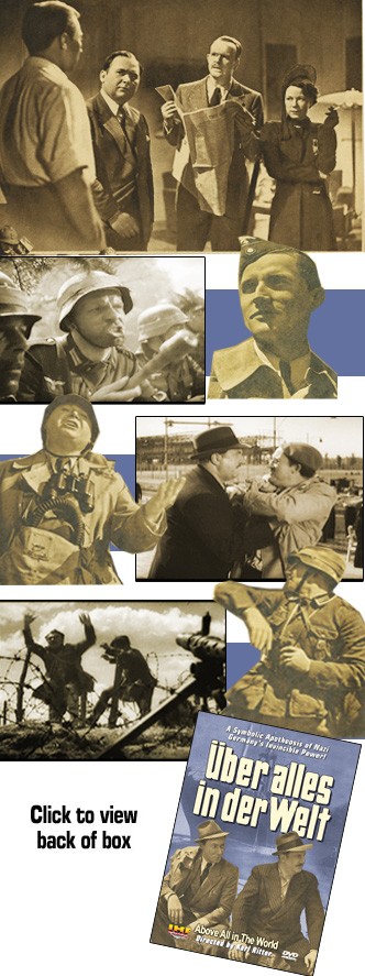 Uber Alles In Der Welt (Above All in the World - Karl Ritter 1940/41) DVD