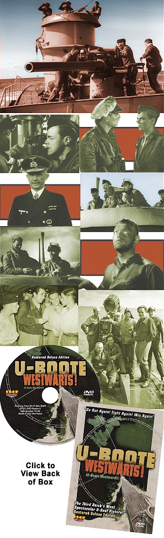 U-Boote Westwarts! DVD (U-Boats Westward!) DVD