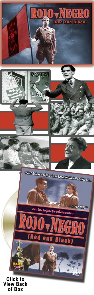 Rojo Y Negro (Red and Black) DVD (Carlos Arevalo 1942)